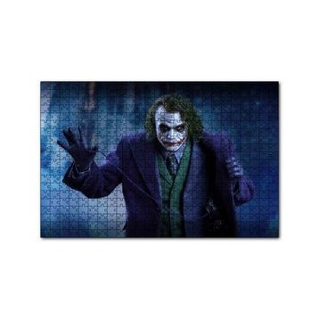 Cakapuzzle Heath Ledger Joker Ceket Aksesuarı Pimi Görseli 120 Parça Ahşap Puzzle