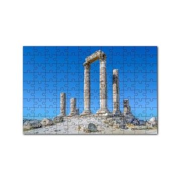 Cakapuzzle Herkül Tapınağı Kalıntıları Sütunlar 120 Parça Ahşap Puzzle