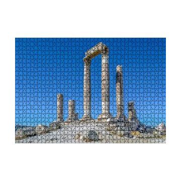 Cakapuzzle Herkül Tapınağı Kalıntıları Sütunlar 120 Parça Ahşap Puzzle