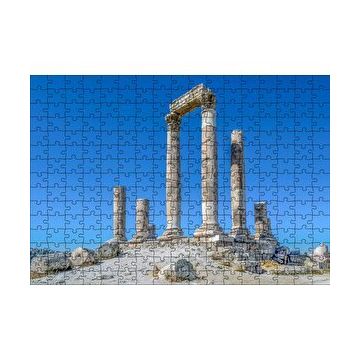Cakapuzzle Herkül Tapınağı Kalıntıları Sütunlar 120 Parça Ahşap Puzzle