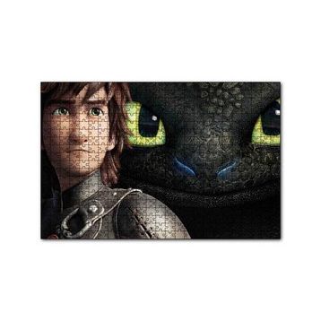 Cakapuzzle Hıçgıdık ve Gecenin Gölgesi 120 Parça Ahşap Puzzle