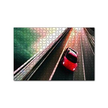 Cakapuzzle Hız Yapan Ferrari 120 Parça Ahşap Puzzle