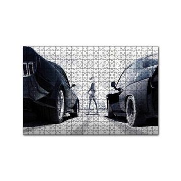 Cakapuzzle Hızlı ve Öfkeli 8 Drag 120 Parça Ahşap Puzzle