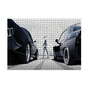 Cakapuzzle Hızlı ve Öfkeli 8 Drag 120 Parça Ahşap Puzzle