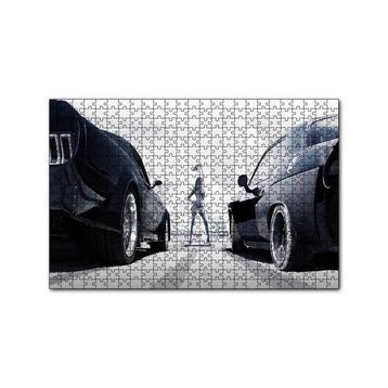 Cakapuzzle Hızlı ve Öfkeli Drag Başlıyor Görsel 120 Parça Ahşap Puzzle