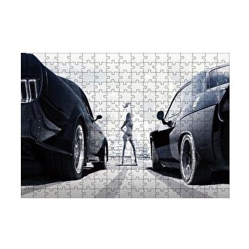 Cakapuzzle Hızlı ve Öfkeli Drag Başlıyor Görsel 120 Parça Ahşap Puzzle