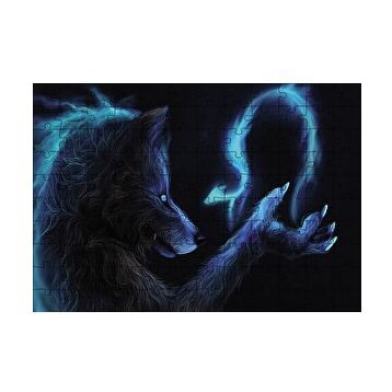 Cakapuzzle Hokkabaz Kurt 120 Parça Ahşap Puzzle