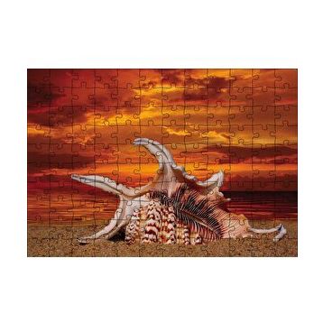 Cakapuzzle Holiday Beach 120 Parça Ahşap Puzzle