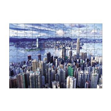 Cakapuzzle Hong Kong 120 Parça Ahşap Puzzle