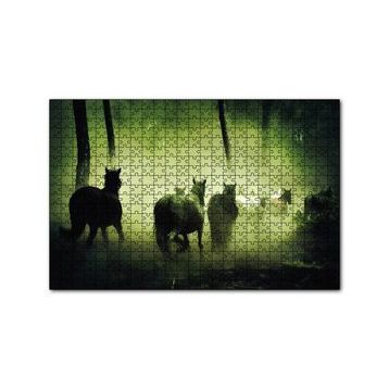 Cakapuzzle Horses 120 Parça Ahşap Puzzle