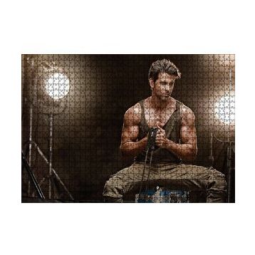 Cakapuzzle Hrithik Roshan Bodybuilder 120 Parça Ahşap Puzzle
