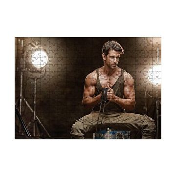 Cakapuzzle Hrithik Roshan Bodybuilder 120 Parça Ahşap Puzzle