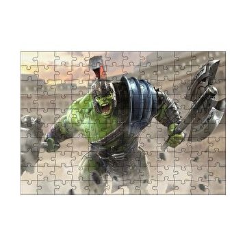 Cakapuzzle Hulk Gladyatör Arenasında 120 Parça Ahşap Puzzle