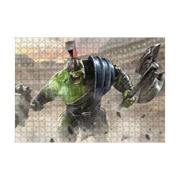 Cakapuzzle Hulk Gladyatör Arenasında 120 Parça Ahşap Puzzle