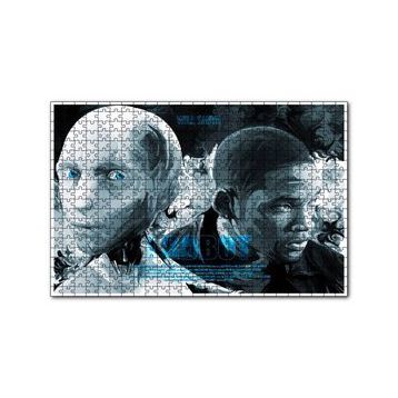 Cakapuzzle I, Robot Smith and Robot Illustration Yapboz MDF Puzzle