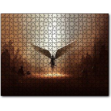 Cakapuzzle Ikarus Kanatlı Şövalye ve Ordular 255 Parça Puzzle