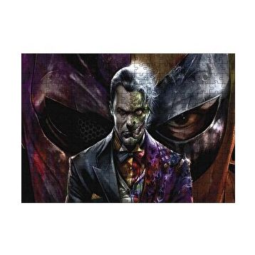 Cakapuzzle İki Yüzlü Joker Görseli 120 Parça Ahşap Puzzle