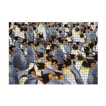 Cakapuzzle İmpataror Penguenleri Bir Arada 120 Parça Ahşap Puzzle