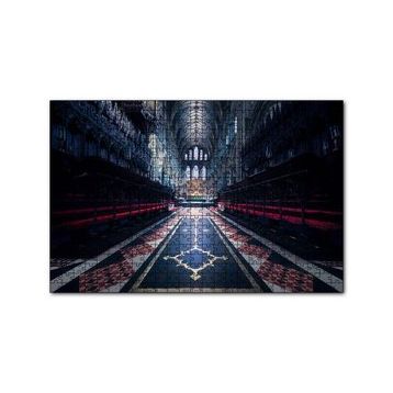Cakapuzzle İngiltere Ely Katedrali İç Görünüş 120 Parça Ahşap Puzzle