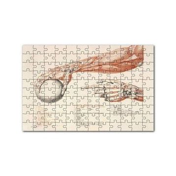 Cakapuzzle İnsan Anatomisi El Kol Görseli 120 Parça Ahşap Puzzle