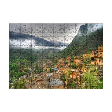 Cakapuzzle İran Masule şehrı 120 Parça Ahşap Puzzle