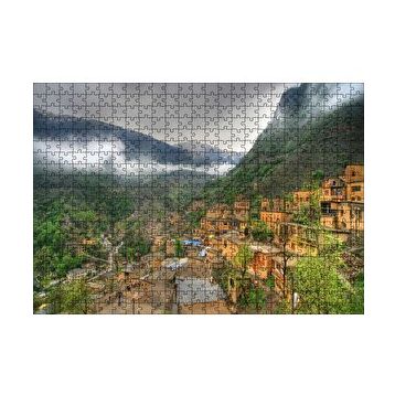 Cakapuzzle İran Masule şehrı 120 Parça Ahşap Puzzle