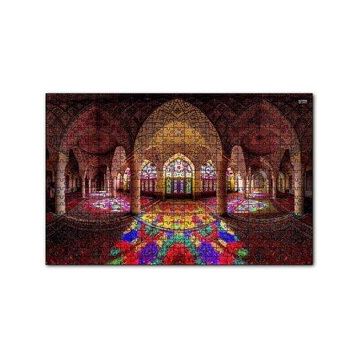 Cakapuzzle İranda Vitraylar ve Tavan Süslemeleri 120 Parça Ahşap Puzzle