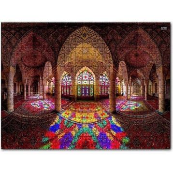 Cakapuzzle İranda Vitraylar ve Tavan Süslemeleri 120 Parça Ahşap Puzzle