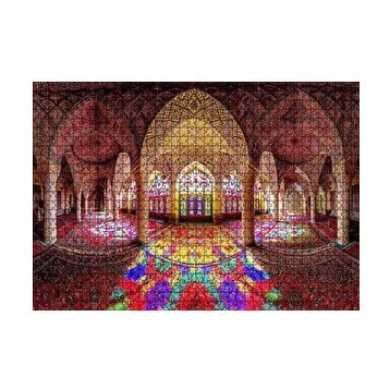 Cakapuzzle İranda Vitraylar ve Tavan Süslemeleri 120 Parça Ahşap Puzzle