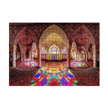 Cakapuzzle İranda Vitraylar ve Tavan Süslemeleri 120 Parça Ahşap Puzzle