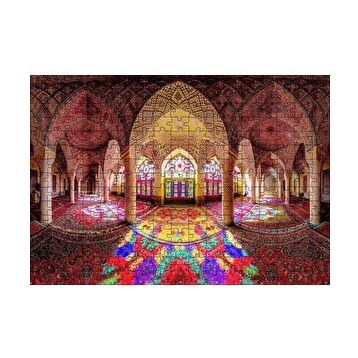 Cakapuzzle İranda Vitraylar ve Tavan Süslemeleri 120 Parça Ahşap Puzzle