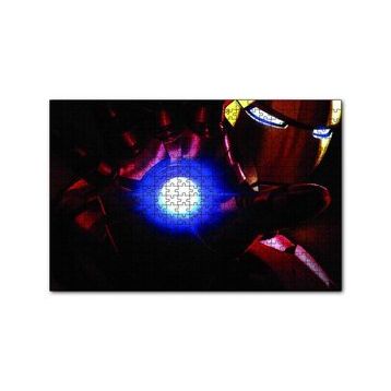 Cakapuzzle Iron Man Avuç Yapboz MDF Puzzle