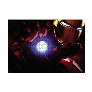 Cakapuzzle Iron Man Avuç Yapboz MDF Puzzle