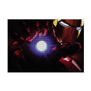 Cakapuzzle Iron Man Avuç Yapboz MDF Puzzle
