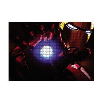 Cakapuzzle Iron Man Avuç Yapboz MDF Puzzle