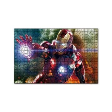 Cakapuzzle Iron Man Sihirli Eller 120 Parça Puzzle