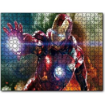 Cakapuzzle Iron Man Sihirli Eller 120 Parça Puzzle