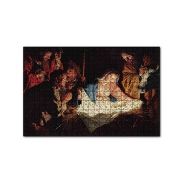 Cakapuzzle İsanın Doğumu ve Meryem 120 Parça Ahşap Puzzle
