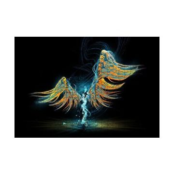 Cakapuzzle Işığın Dansı ve Rengarenk Kanatları 255 Parça Puzzle