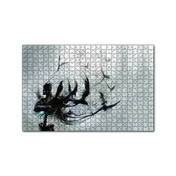 Cakapuzzle İskeletten Ayrılan Kuşları 120 Parça Ahşap Puzzle
