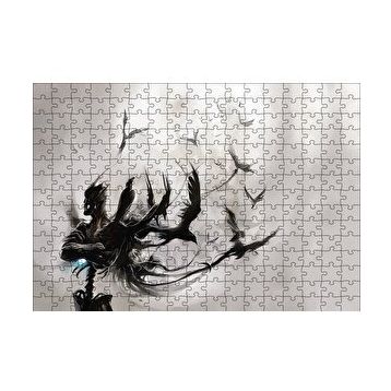 Cakapuzzle İskeletten Ayrılan Kuşları 120 Parça Ahşap Puzzle