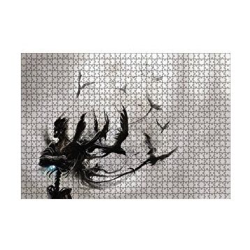 Cakapuzzle İskeletten Ayrılan Kuşları 120 Parça Ahşap Puzzle