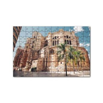Cakapuzzle İspanya Muhteşem Katedral ve Gökyüzü 120 Parça Ahşap Puzzle