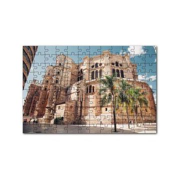 Cakapuzzle İspanya Muhteşem Katedral ve Gökyüzü 120 Parça Ahşap Puzzle