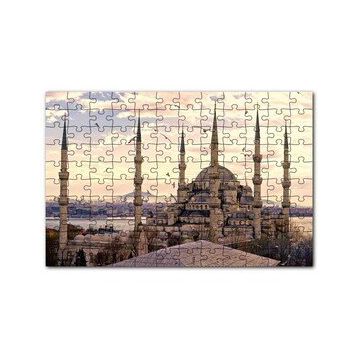 Cakapuzzle İstanbul Sultan Ahmet Camii Görseli 120 Parça Ahşap Puzzle