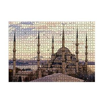 Cakapuzzle İstanbul Sultan Ahmet Camii Görseli 120 Parça Ahşap Puzzle