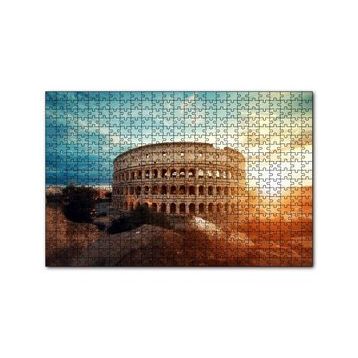 Cakapuzzle İtalya Roma Tarihi Colosseum 120 Parça Ahşap Puzzle
