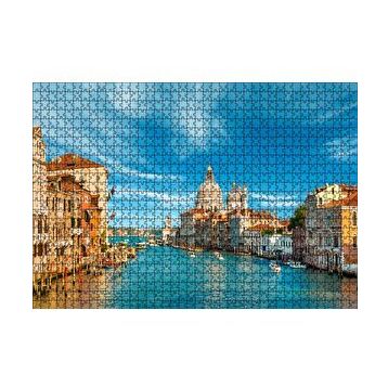 Cakapuzzle İtalya Venedik Büyük Kanal 120 Parça Ahşap Puzzle