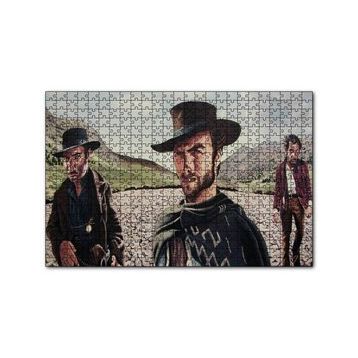 Cakapuzzle İyi Kötü Çirkin Karikatürize 120 Parça Ahşap Puzzle