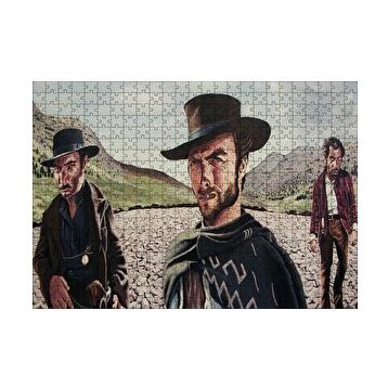 Cakapuzzle İyi Kötü Çirkin Karikatürize 120 Parça Ahşap Puzzle